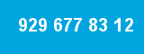 929 677 83 12 929 677 83 12